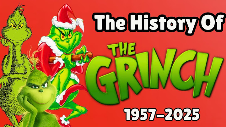 The History And Evolution Of The Grinch - And The Many Times He's Stolen Christmas