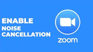 Zoom: Activate Noise Cancellation Feature (2020)
