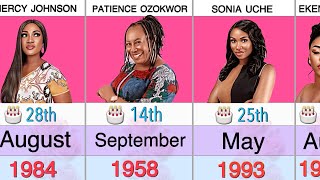 Birth Month & Year of Top Nollywood Actresses