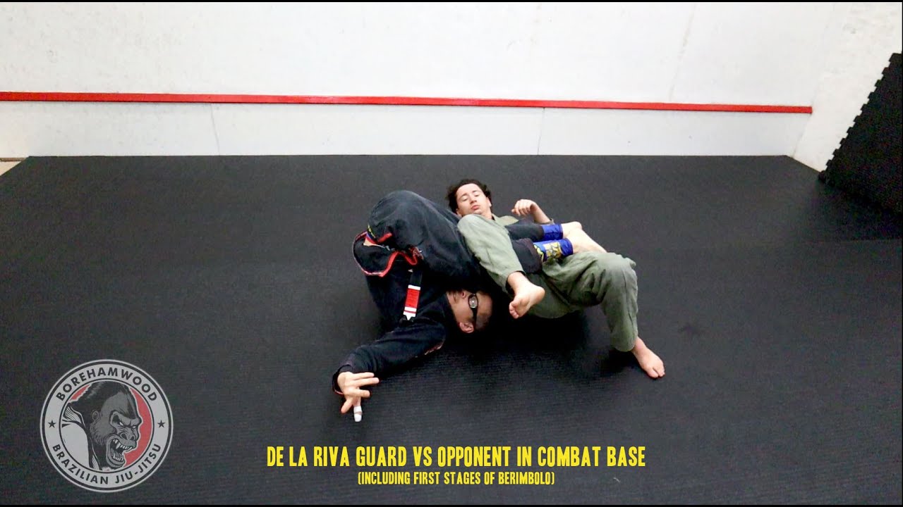 De la Riva Guard - sweeps versus combat base - YouTube