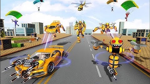 Bee Robot Car Transformation Game (Cradley Creations) | Android Gameplay HD