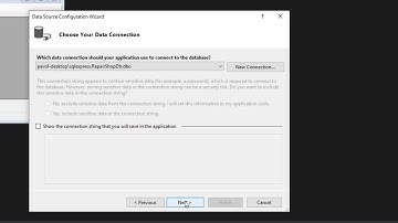 Vb .Net Intermediate Level: Repair Shop DB - Adding DataSet 3/33