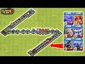 Who Can Survive This Difficult Trap on COC? Trap VS Troops #6