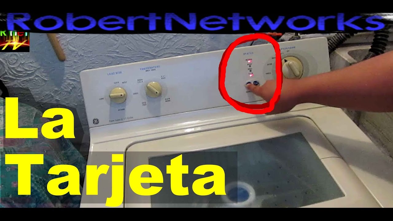 camisa Aburrido cantante Reparar Falla Lavadora Arreglar Integrado Display - RobertNetworks - YouTube