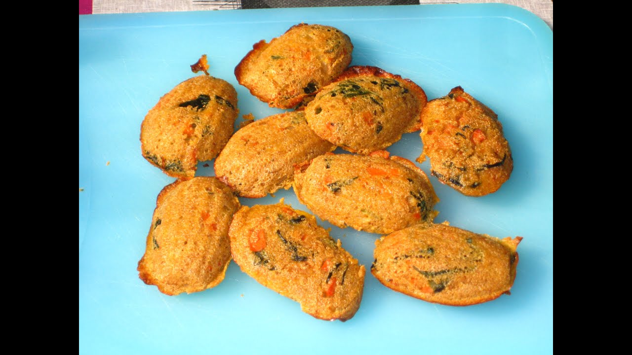 Madeleines d'amarante à l'ail des ours