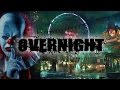 OVERNIGHT AT A HAUNTED CARNIVAL - STAYING THE NIGHT AT FAIR | OmarGoshTV