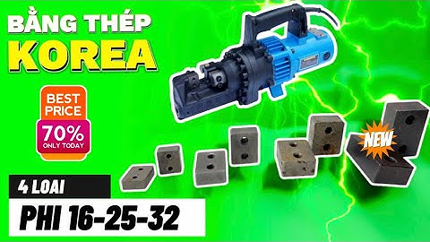 LƯỠI DAO CẮT SẮT PHI 16-25-32 HÀN QUỐC - THÉP XÁM NHẬP KHẨU #machinery #maycatsathanquoc