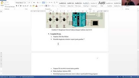 Presentasi laporan mata kuliah praktek sensor dan transduser