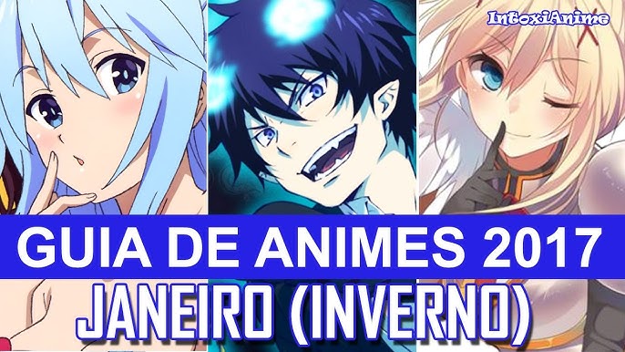 Guia de Animes de Janeiro 2024 - IntoxiAnime