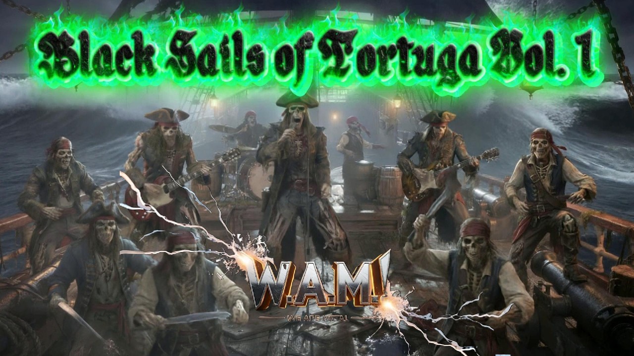 Epic Pirate Metal Full Album – Black Sails of Tortuga | W.A.M.! ☠️Ghost Ship Concert