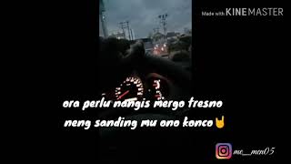 Ora Perlu Nangis Mergo Nangis Mergo Tresno