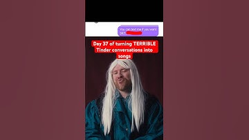 Day 37 of turning TERRIBLE Tinder conversations into songs #datinglife #tindermusical #funnysong