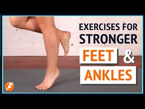 FOOT & ANKLE exercises for runners | with Physio Alina Kennedy - YouTube