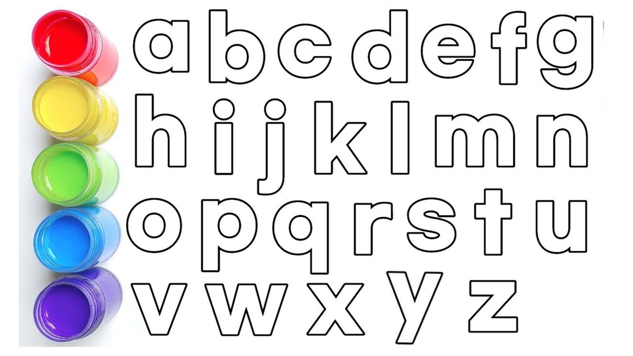 Alphabet, ABC song, ABCD,A to Z,Kids Rhymes,Collection for Writing Along Dotted Lines For Toddler-90