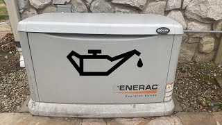 Generac 20kw Generator Oil Change