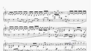 A movement in sonata-allegro form and 18th-century style (for piano)