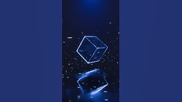 Created Satisfying Cube Animation In Blender #shorts