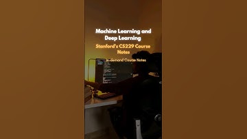 ML and DL Stanford Course Notes | CS229 Notes | Free Resources | Charan_techstudio