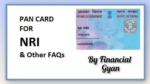 How to apply PAN For NRIs..#pan #pancard #49AA#Pan.2.0#NRI PAN card #nri 