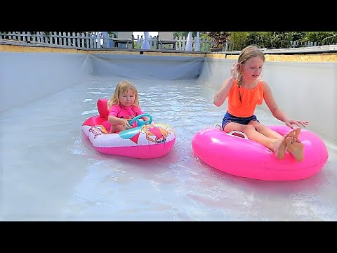 Alicia & Melissa Joue  dans la Piscine VIDE