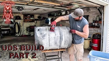 Ugly Drum Smoker Build - Part 2