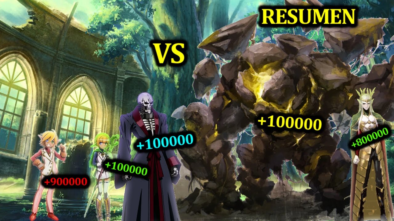 🔴 AINZ vs DECEM EL REY ELFO - Resumen Overlord