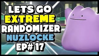 Ditto Almost KILLED ME - Pokemon Lets Go Pikachu and Eevee Extreme Randomizer Nuzlocke Episode 17