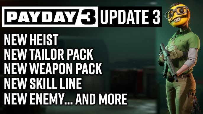 PAYDAY 3 NEWS: Servers FIXED & Free Content Soon! 