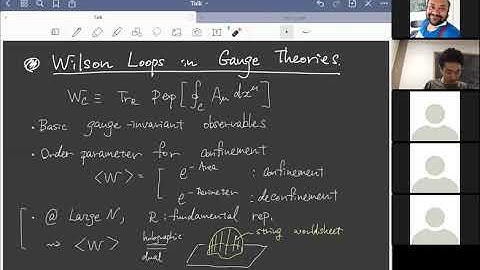 Talk by Professor Shota Komatsu, Department of Theoretical Physics, CERN at QASTM seminar