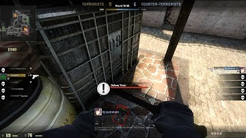 CSGO 1v5 Deagle ACE and defuse