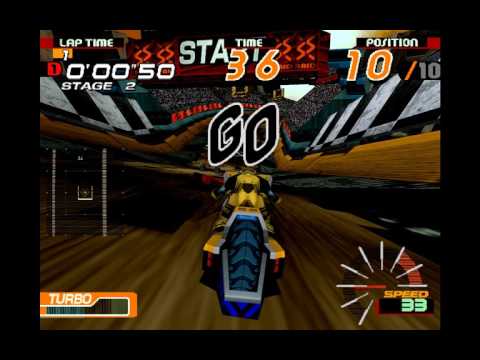 Motor Raid Championship Mode Gameplay Sega Model 2 