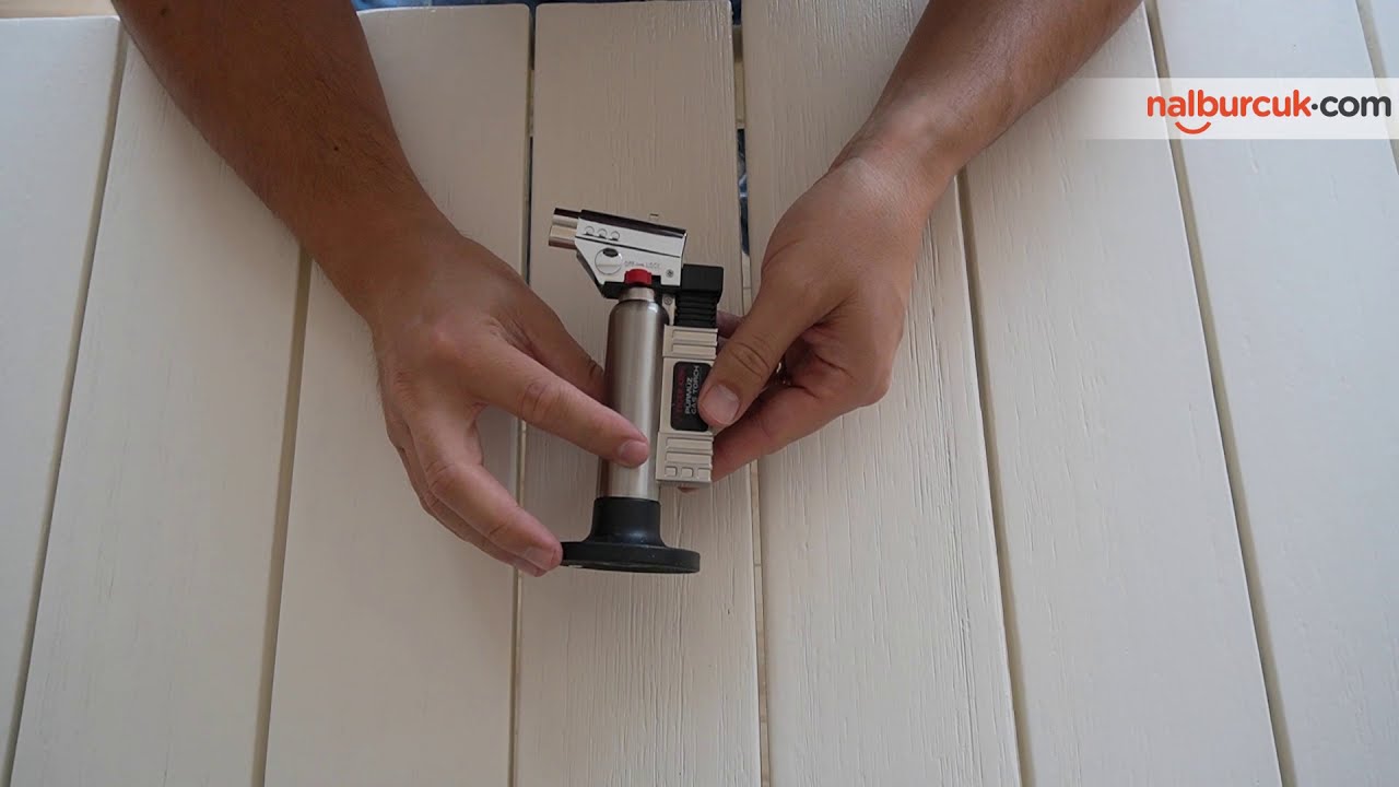 BS-261 Bütan Gaz Torch Pürmüz Mavi Alev Çakmak