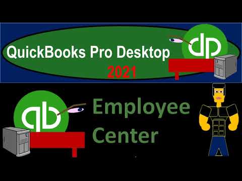 Employee Center 1.62 QuickBooks Desktop 2021