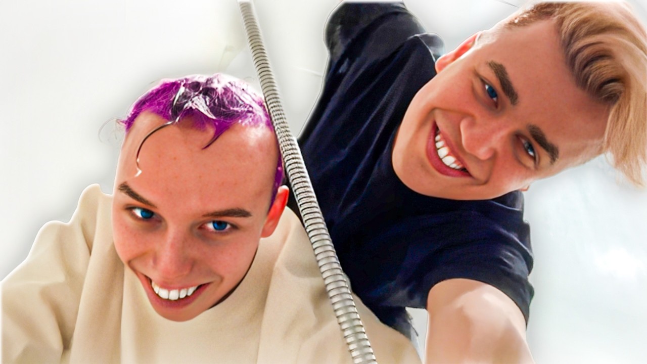 Papaplatte färbt meine Haare.. (Katastrophe)