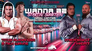 FULL MATCH: Midnight Heat vs. Titus Alexander &amp; Nick Wayne | Salem, Oregon | May 2022