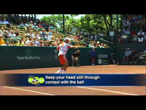 Tennis Tips How To Keep A Steady Head Rick Macci