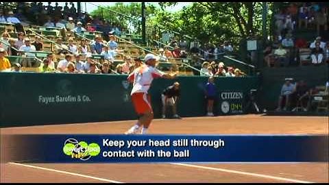 Tennis Tips | How to Keep a Steady Head - Rick Macci
