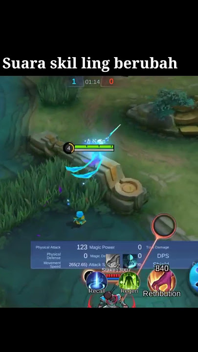Suara skil hero Ling berubah #shorts #mlbb #mobilelegends #fypシ #fyp