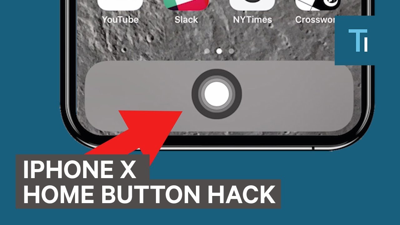 How To Add A Home Button On The Iphone X Youtube