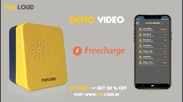 Payloud Sound Box | Demo with QR Codes of FreeCharge