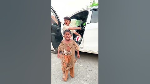 KFC food vs poor boy 😭🙏