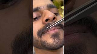 ASMR Mustache Trim ✂️ Satisfying Barber Sounds | Deep Sleep