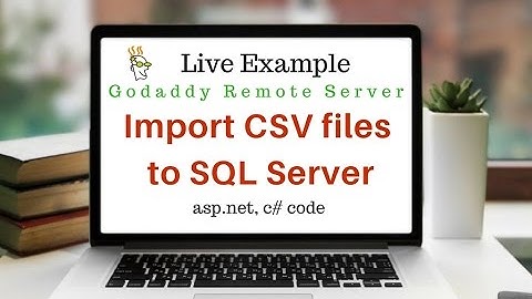 Import CSV Files To SQL Server MyLittleAdmin, asp.net c#