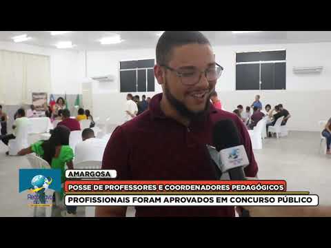 Empossado, professor fala das expectativas e alegria em está ingressando na rede estadual