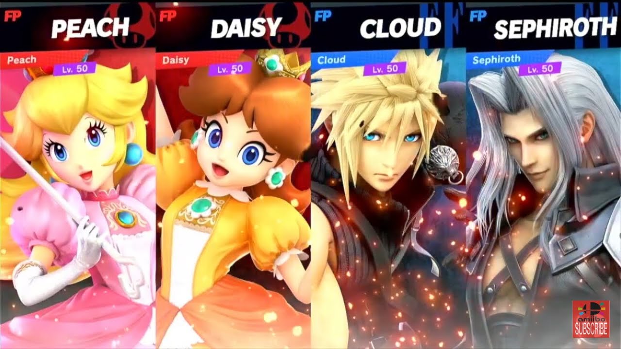Super Smash Bros Ultimate Amiibo Fights Request #26136 Peach & Daisy vs ...
