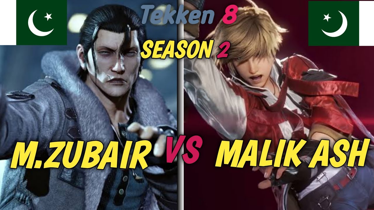 Tekken 8 | Season 2 | M.ZUBAIR ( Dragunov) VS MALIK ASH (Leo). Pro Gameplay Tekken 8 Replays Theatre