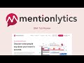 Mentionlytics: The Ultimate Social Media Monitoring & Analytics Tool (Part 1)
