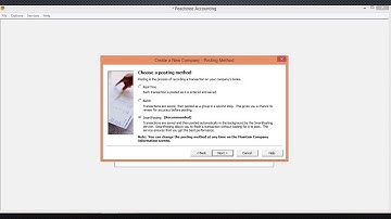 How to create new company in Peachtree 2010