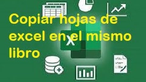 Copiar hojas de excel en el mismo libro
