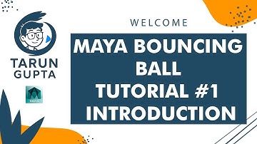 Maya Bouncing Ball Tutorial #1 Introduction